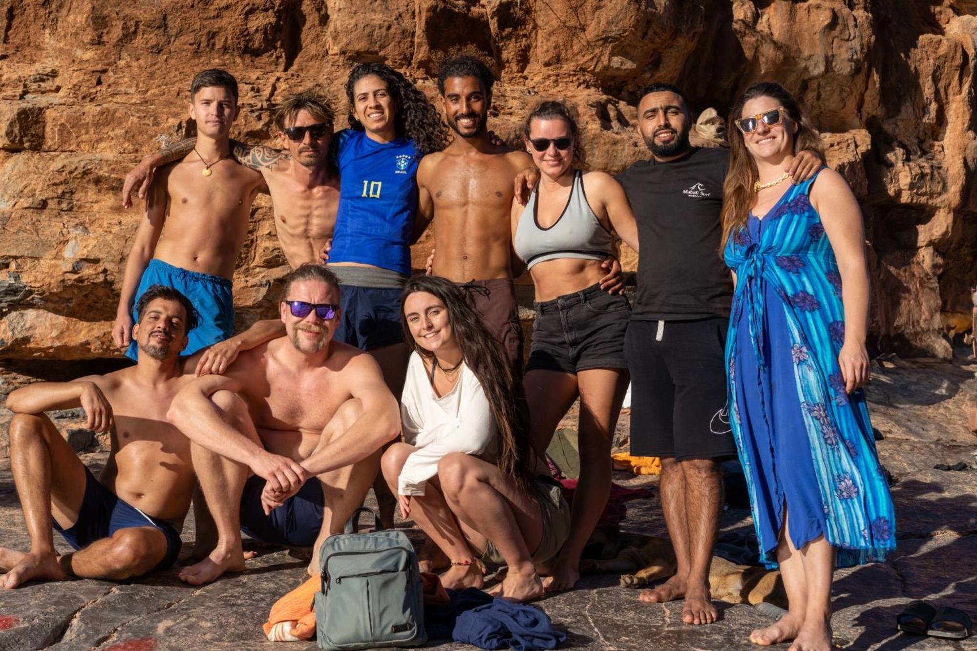 Mabidi Surf Taghazout Hostel ภายนอก รูปภาพ