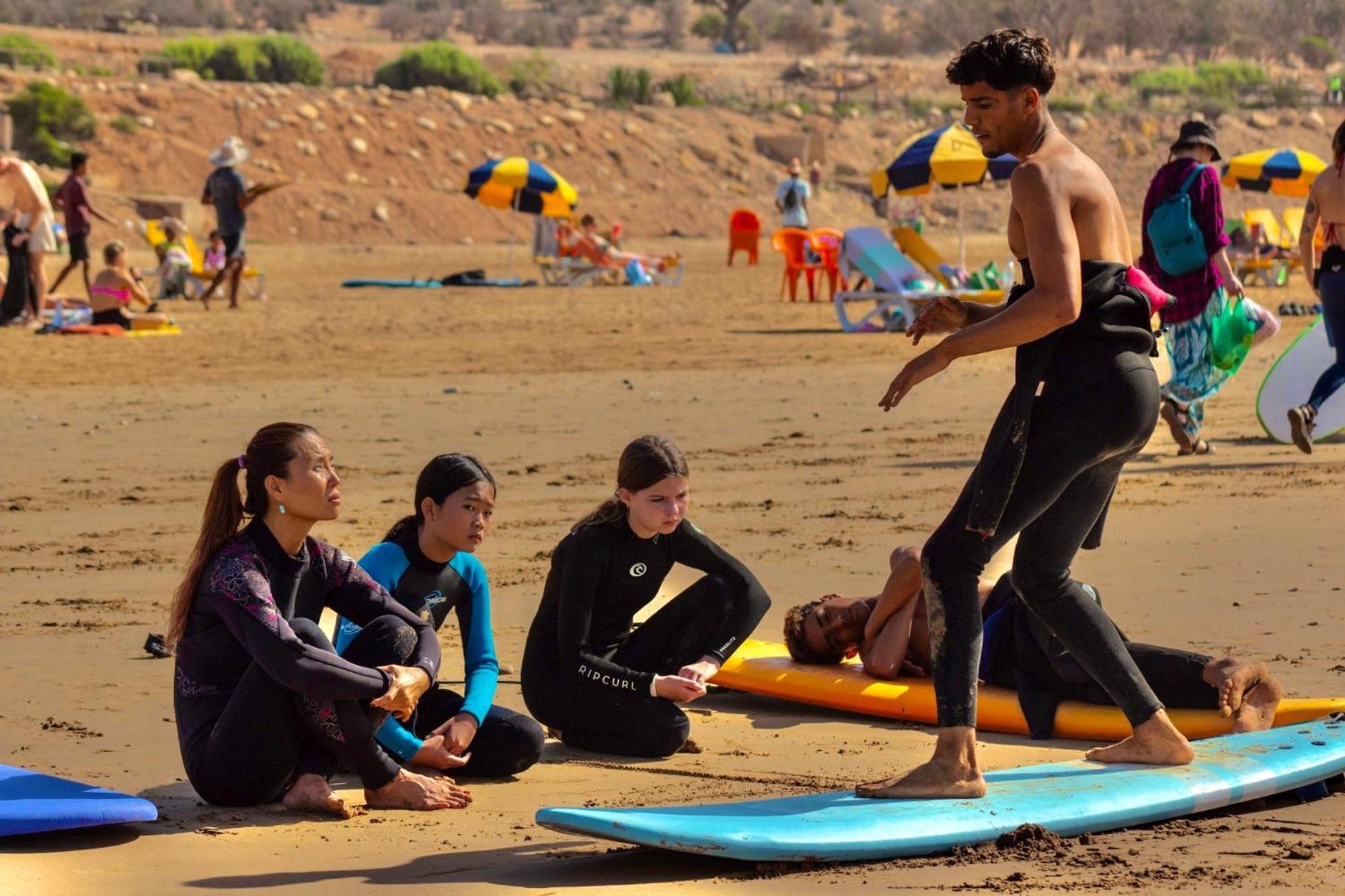 Mabidi Surf Taghazout Hostel ภายนอก รูปภาพ